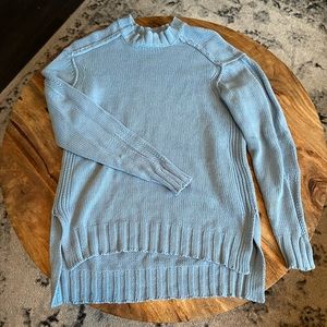 Blue Knit Sweater
